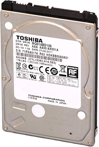 Toshiba MQ01ABD100 1TB HDD 2.5